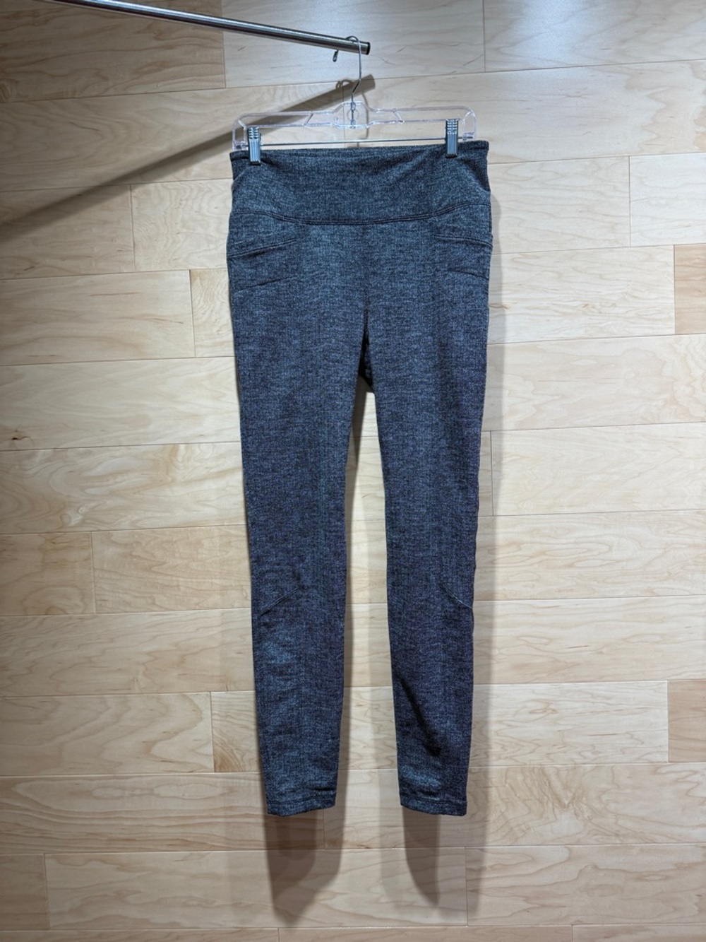 Athleta Black and White Herringbone Pants